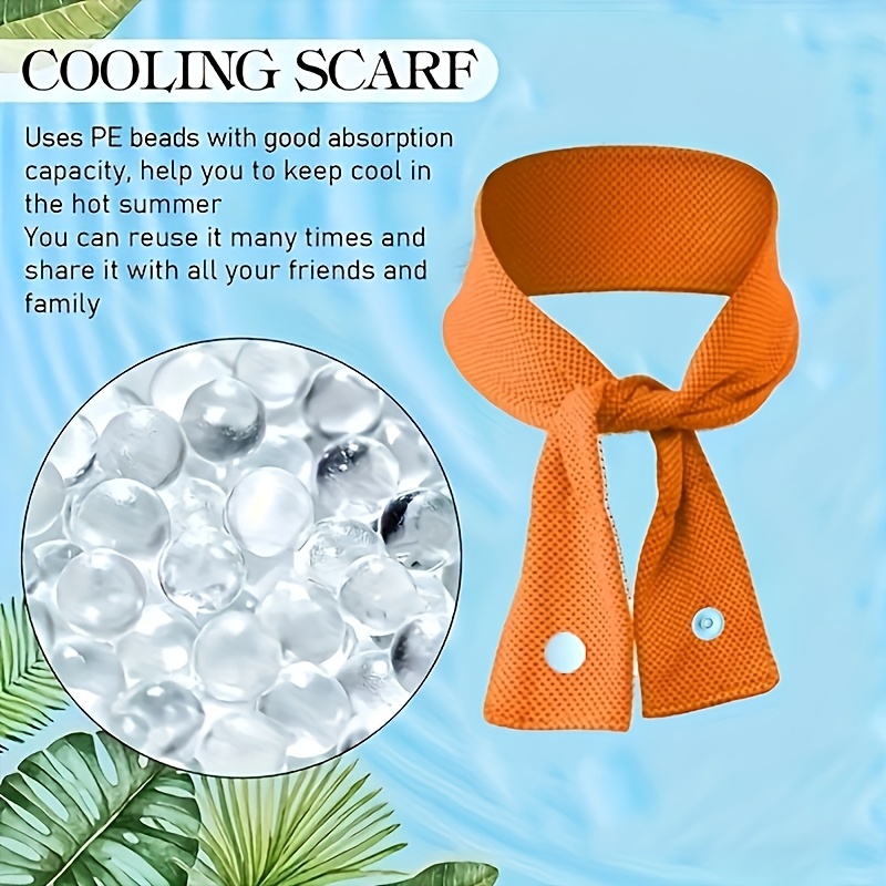Scarf Silk Neck - Cooling Neck Gaiter Scarf Bandana Towel