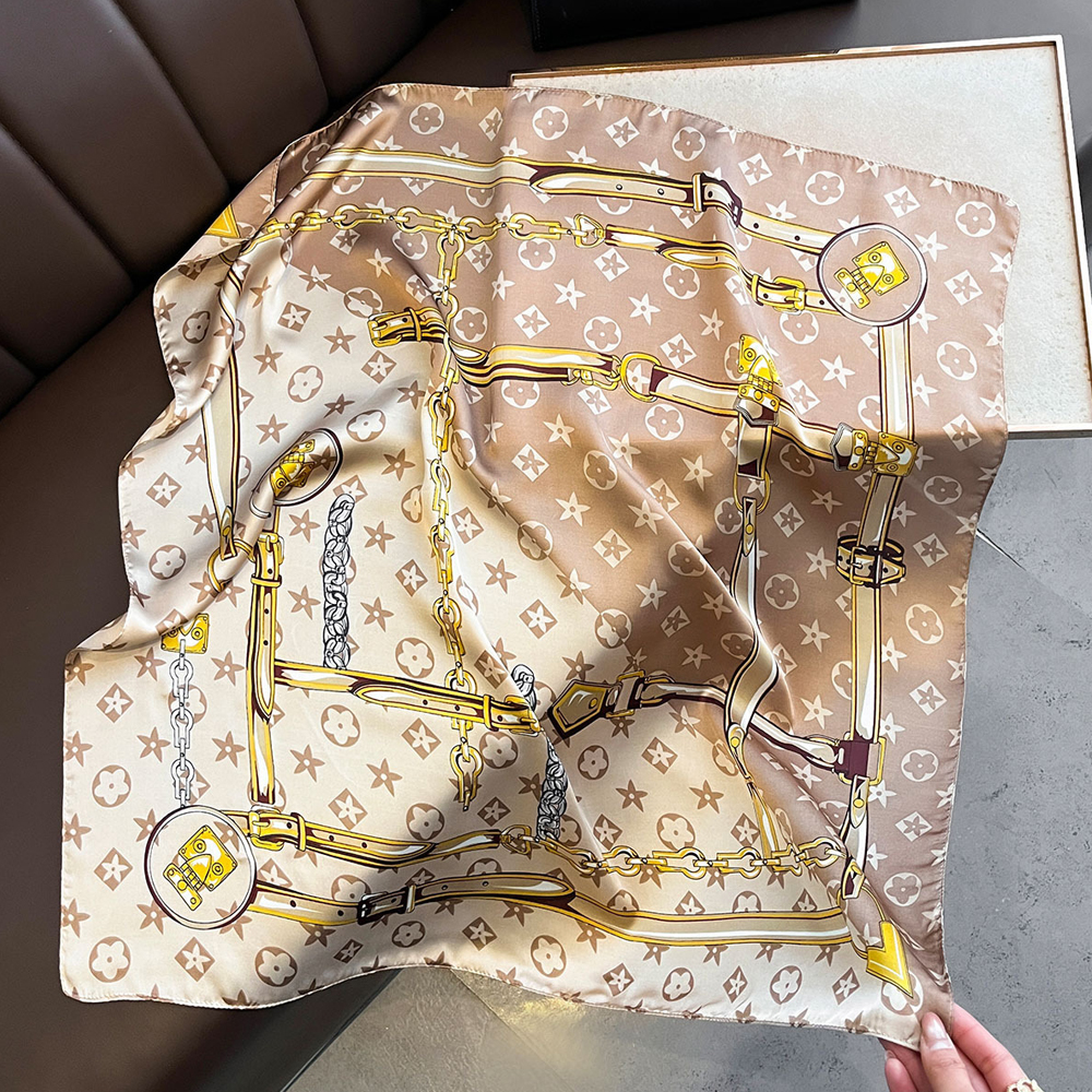 Scarf Silk Neck - New Hot Sale Fashion 90X90cm Printed