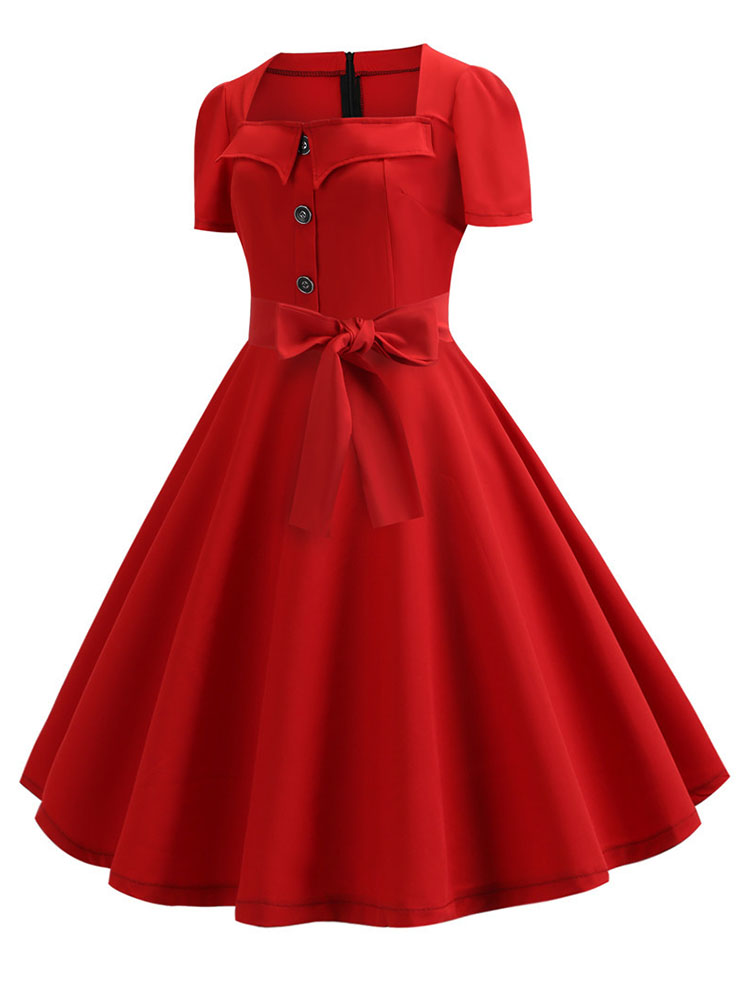 Women Summer Dress Elegant Ret - Women'S Red Formal Wear recensie en prijs