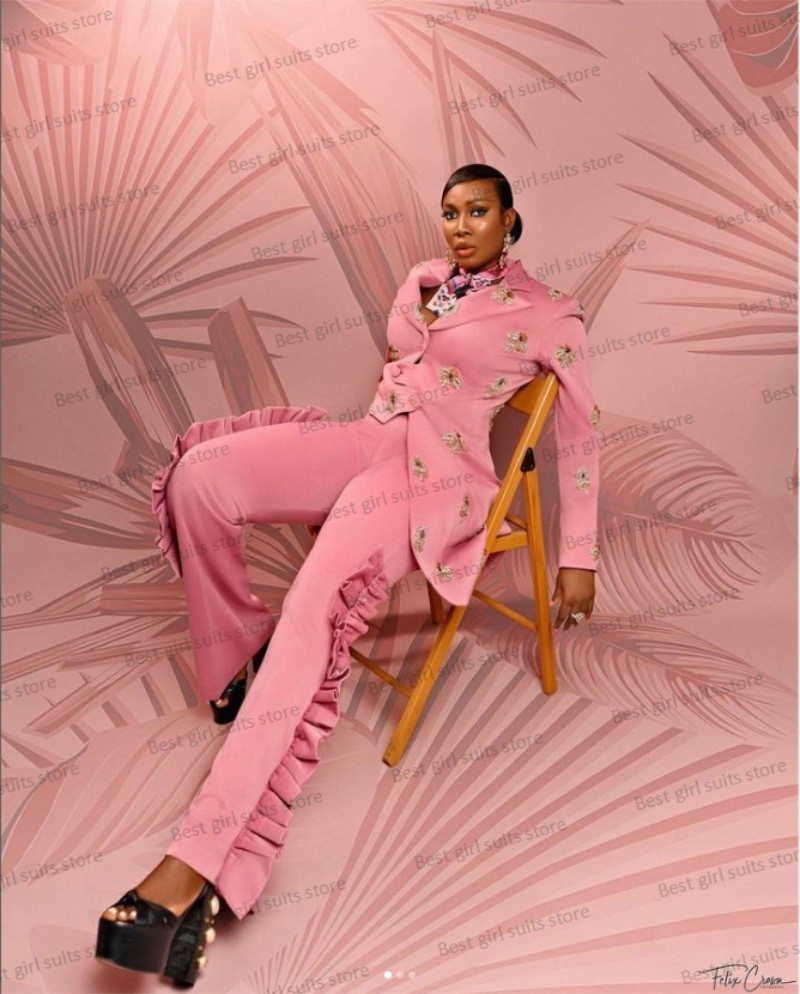 Pink Wedding Women Suit Set Bl - Women'S Formal Wear For A Wedding Guest recensie en prijs