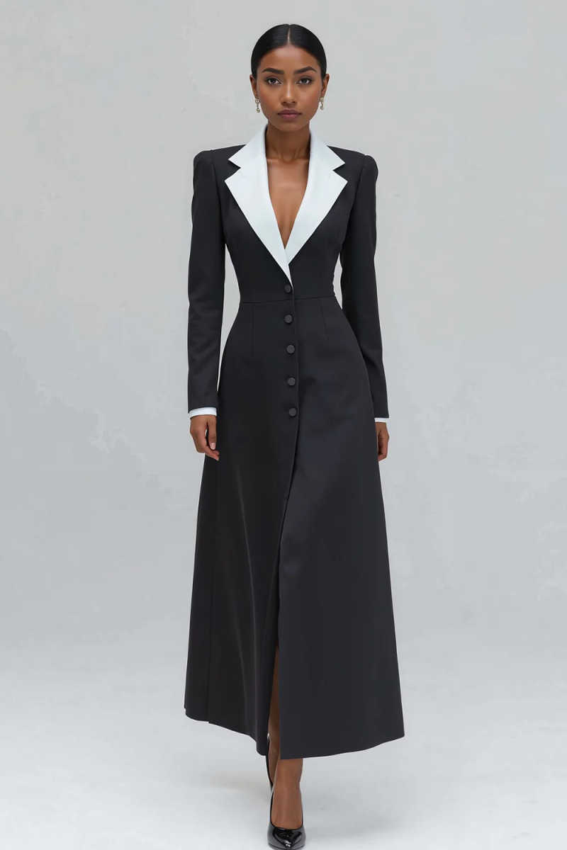 A Line Women Long Blazer Jacke - Women'S Formal Wear For A Wedding Guest recensie en prijs