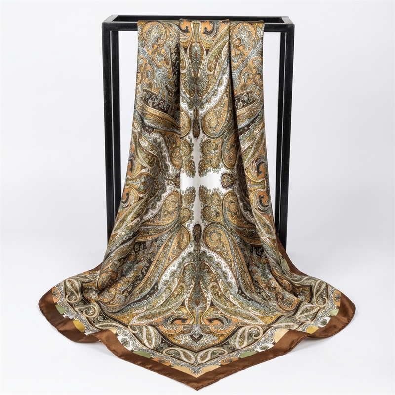 Women Spring Summer Square Sca - Scarf Silk Neck recensie en prijs