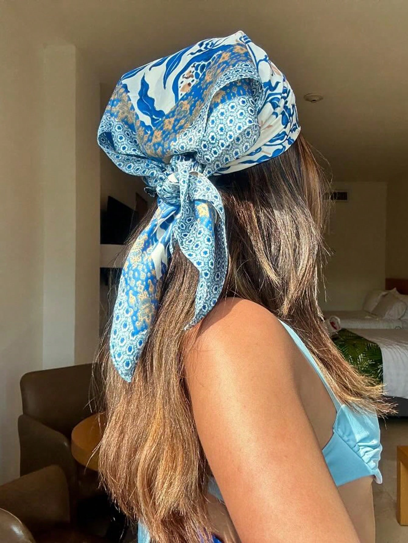 Luxury Brand Bohemia Print Squ - Scarf Silk Neck recensie en prijs