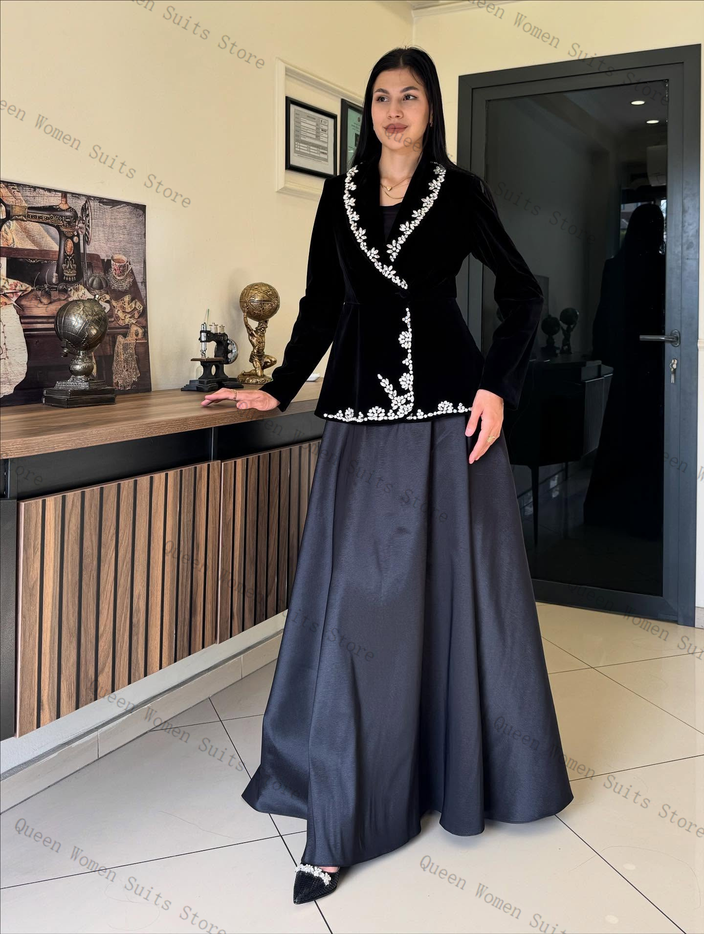 Velvet Women Suit Skirt Set 2  - Women'S Formal Wear For A Wedding Guest recensie en prijs