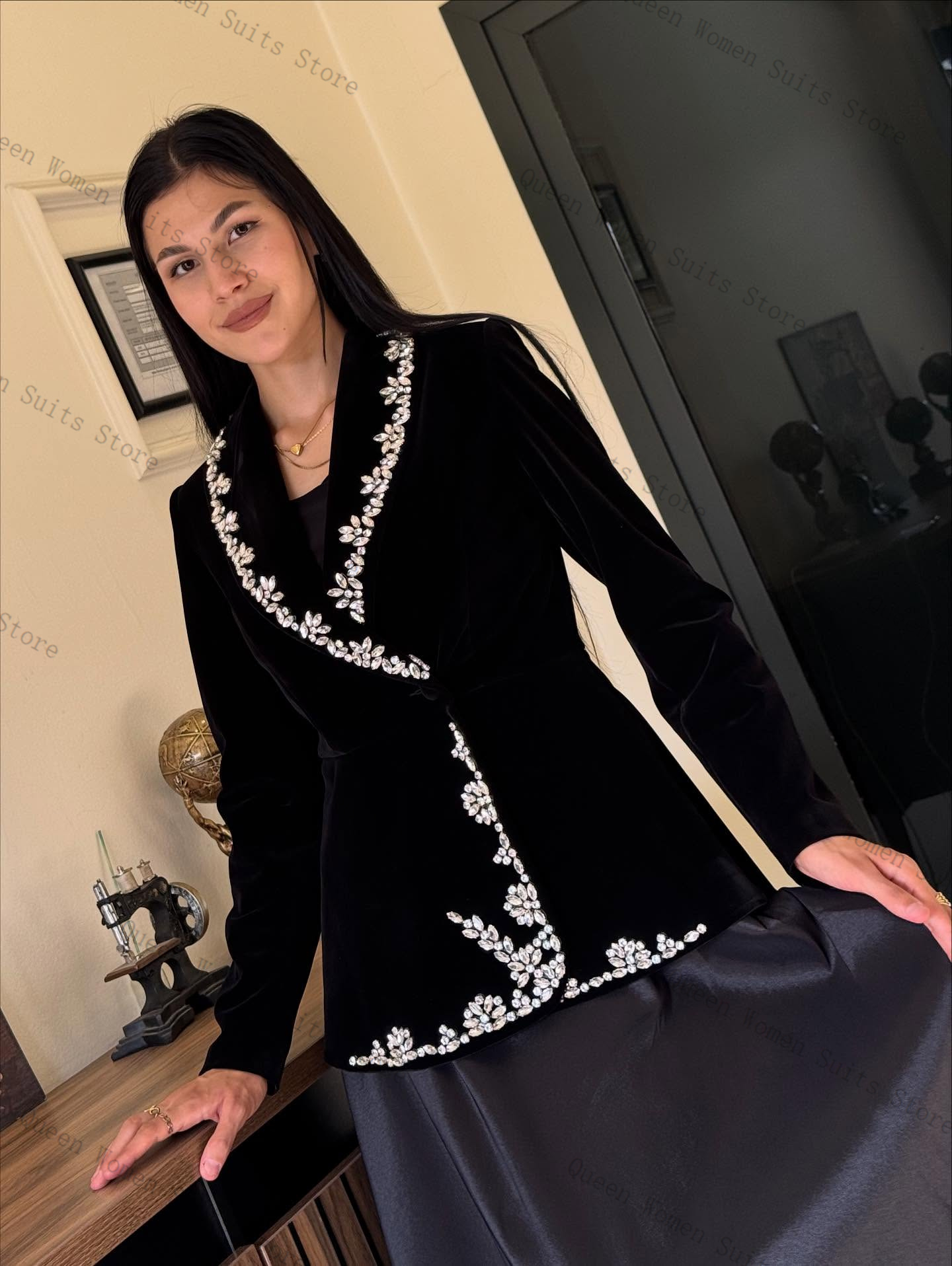 Velvet Women Suit Skirt Set 2  - Women'S Formal Wear For A Wedding Guest recensie en prijs
