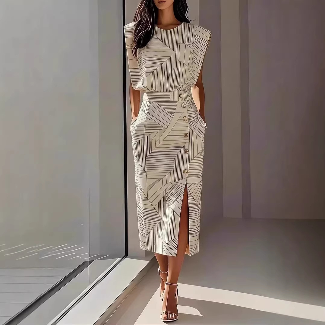 Elegant Long Skirt Two Piece S - Women Formal Wear For Summer recensie en prijs