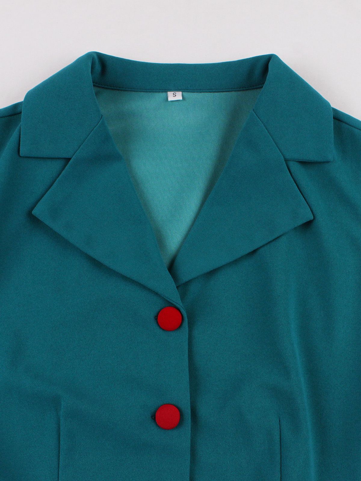 Tonval Notched Collar Cap Slee - Women'S Red Formal Wear recensie en prijs