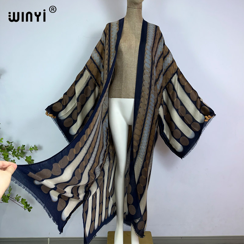 WINYI kimono summer geometric  - Young Women'S Formal Wear recensie en prijs