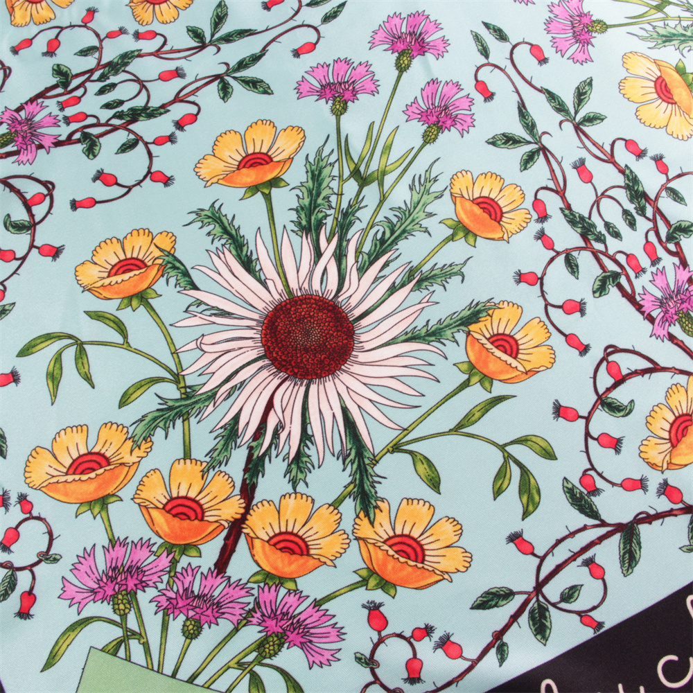 Silk Scarf Women Floral Printe - Scarf Silk Neck recensie en prijs