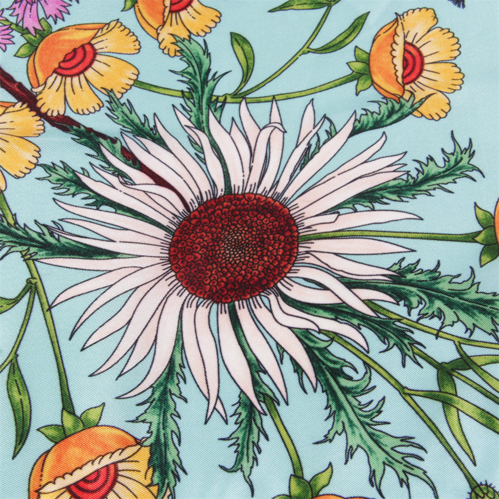Silk Scarf Women Floral Printe - Scarf Silk Neck recensie en prijs