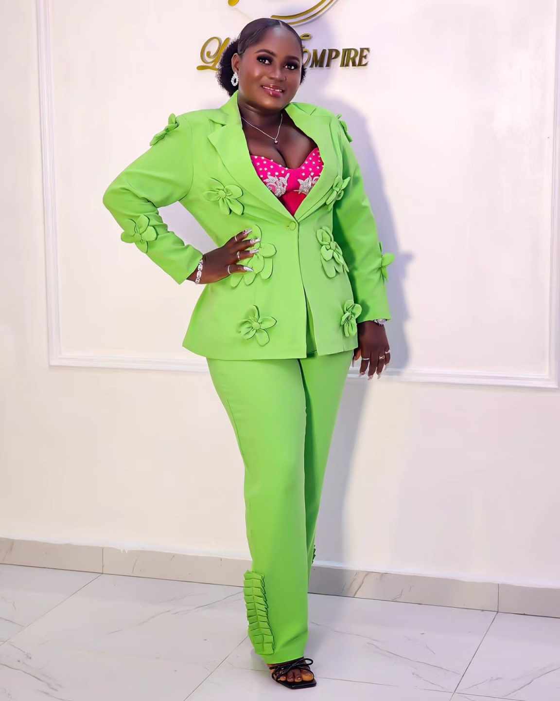 Plus Size Green Women Blazer S - Women'S Formal Wear For A Wedding Guest recensie en prijs