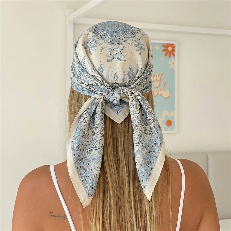 Luxury Printing Silk Square Sc - Scarf Silk Neck recensie en prijs