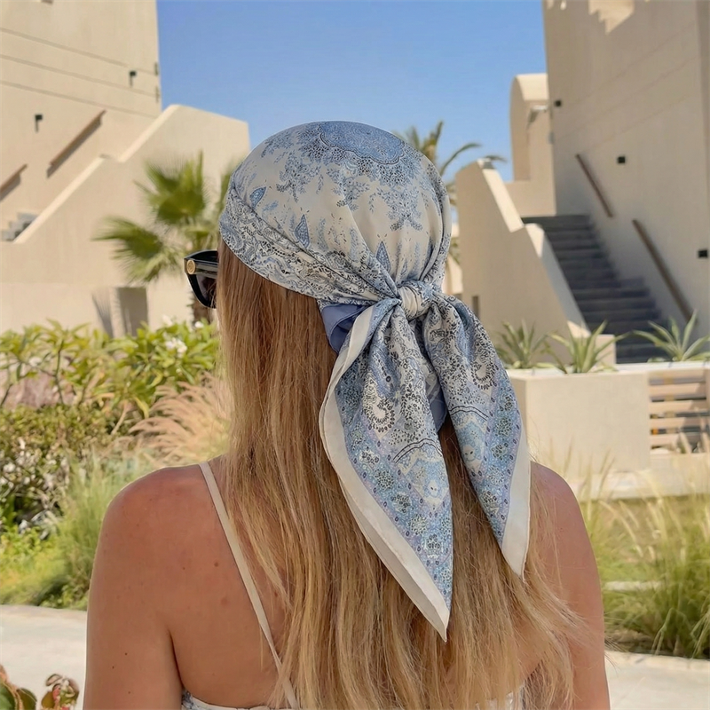 Luxury Printing Silk Square Sc - Scarf Silk Neck recensie en prijs