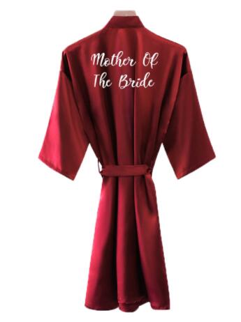 Bride Robe Women Burgundy Robe - Women'S Formal Wear Wedding recensie en prijs