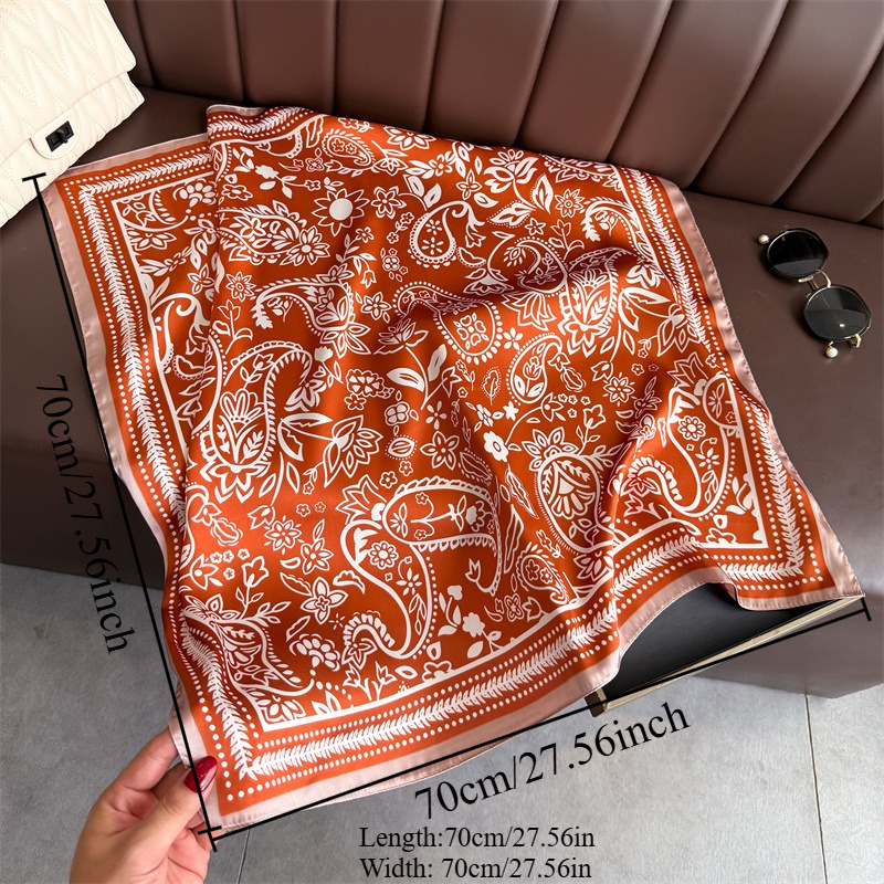 1Pc cashew print fashion silk  - Scarf Silk Neck recensie en prijs
