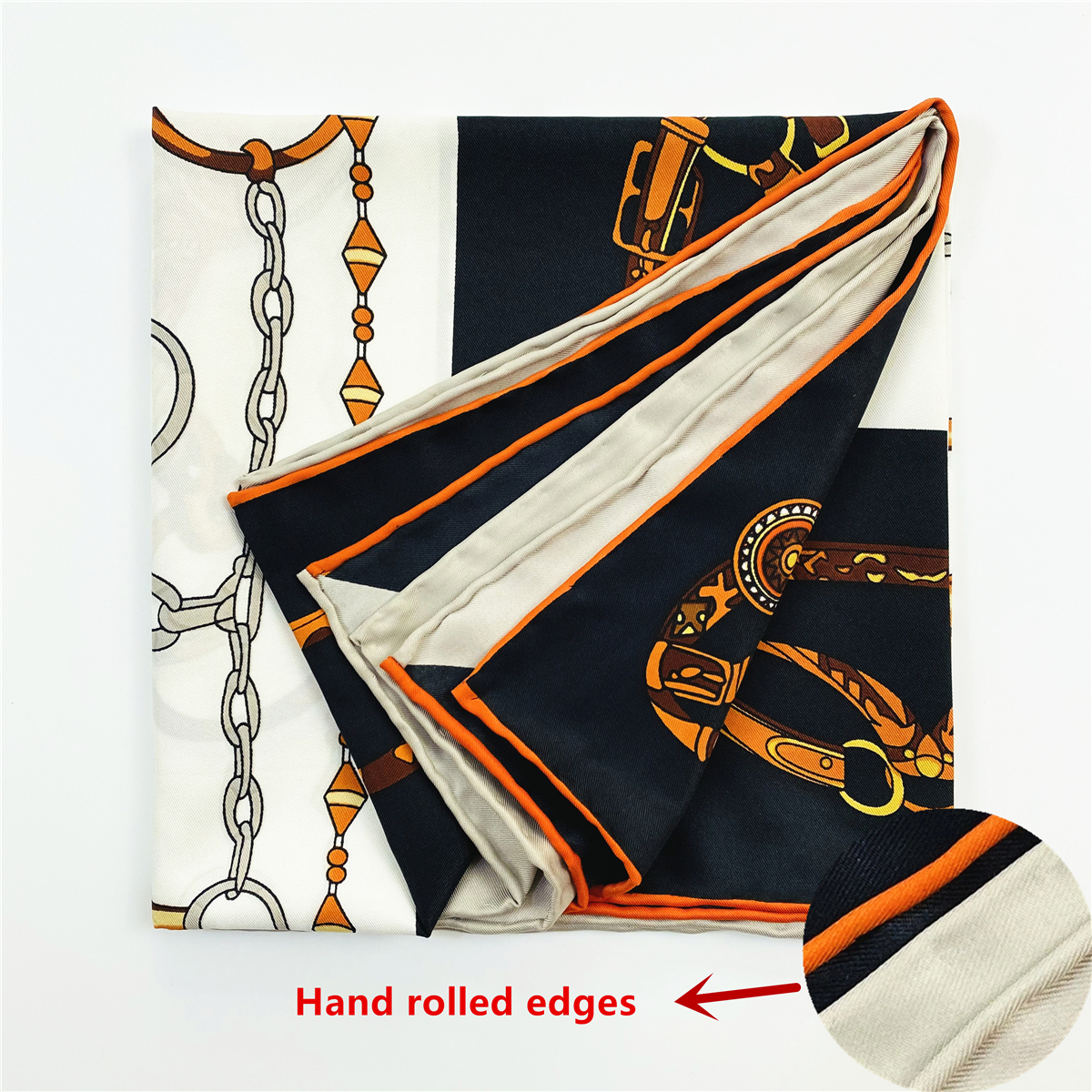 90cm Luxury Rope Tassels Twill - Scarf Silk Neck recensie en prijs