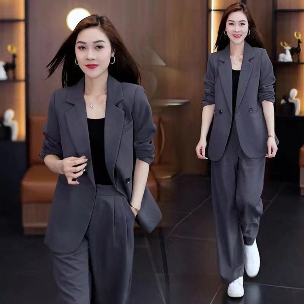 Women Coat Pants Set Formal Co - Female Formal Wear recensie en prijs