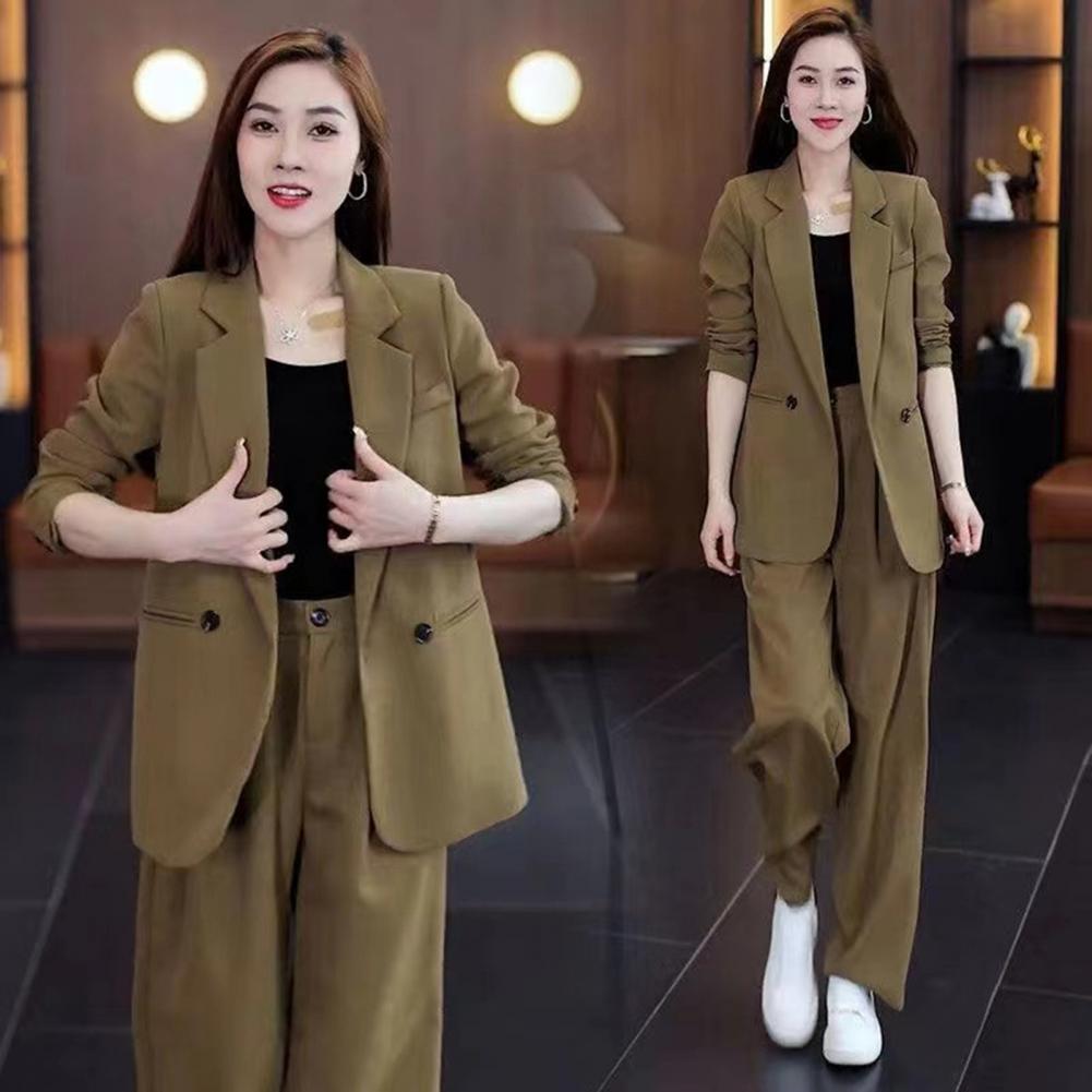 Women Coat Pants Set Formal Co - Female Formal Wear recensie en prijs