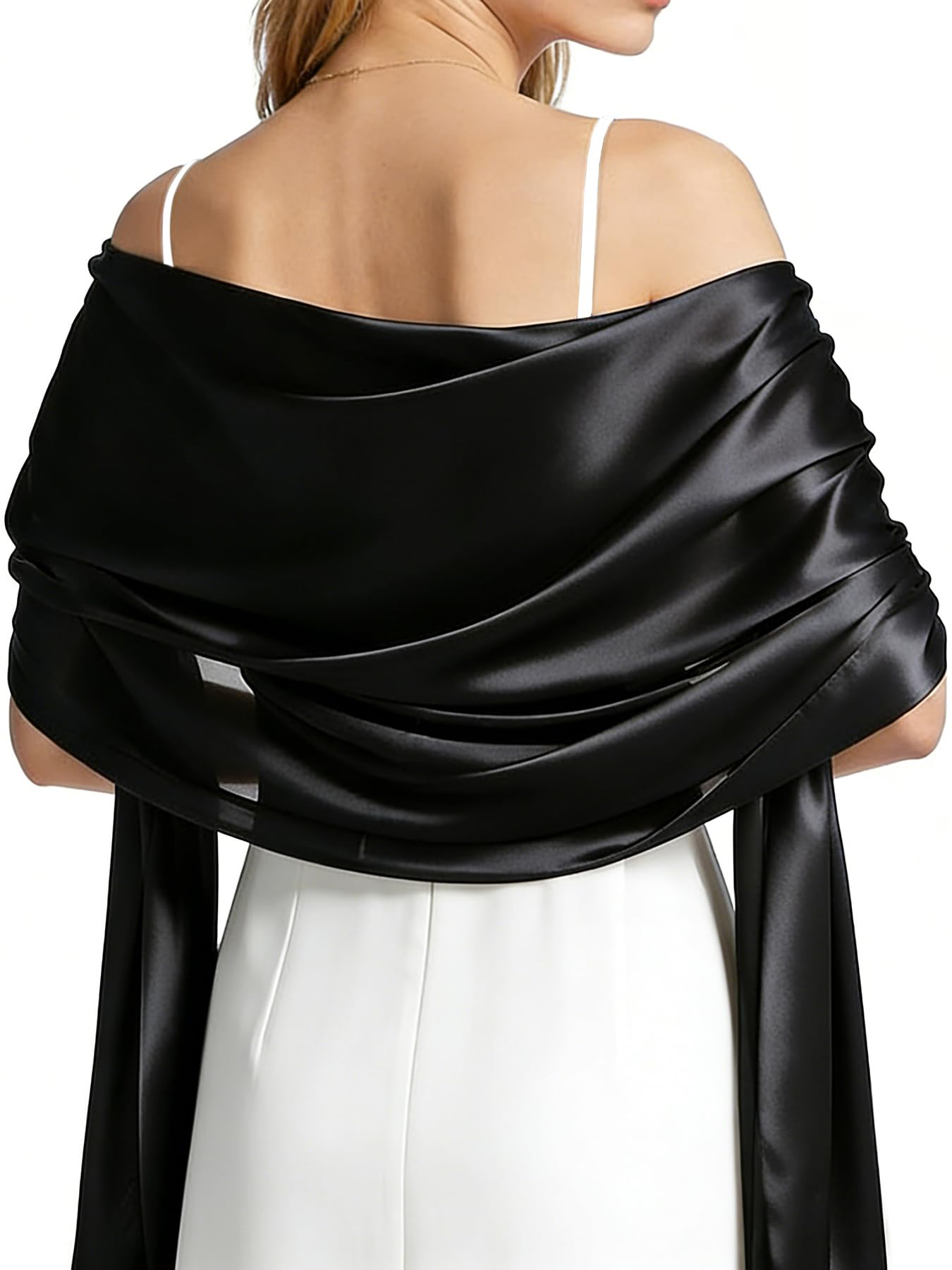 Women Satin Shawl Wrap for Eve - Women Formal Wear For Summer recensie en prijs