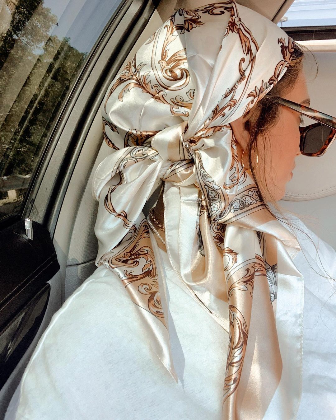 Satin Square Scarf Women Musli - Scarf Silk Neck recensie en prijs