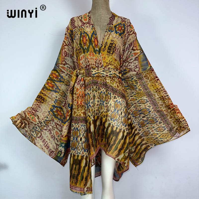 WINYI kimono with belt summer  - Young Women'S Formal Wear recensie en prijs