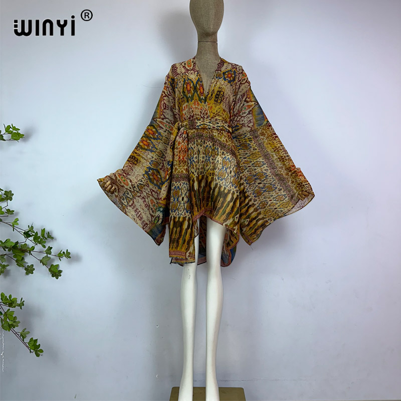 WINYI kimono with belt summer  - Young Women'S Formal Wear recensie en prijs