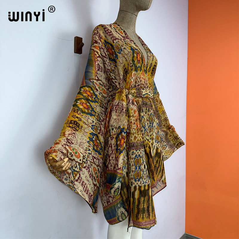WINYI kimono with belt summer  - Young Women'S Formal Wear recensie en prijs