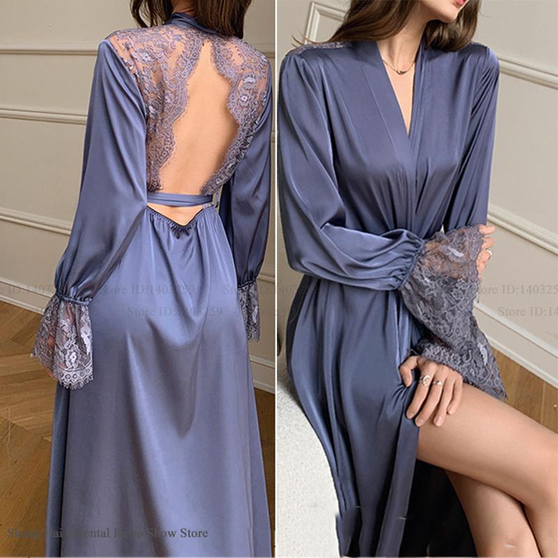 Women Long Kimono Bathrobe Nig - Women'S Formal Wear Wedding recensie en prijs
