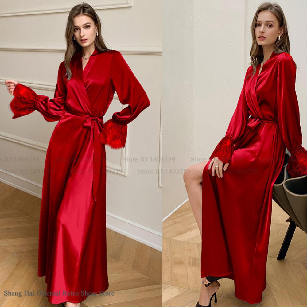 Women Long Kimono Bathrobe Nig - Women'S Formal Wear Wedding recensie en prijs