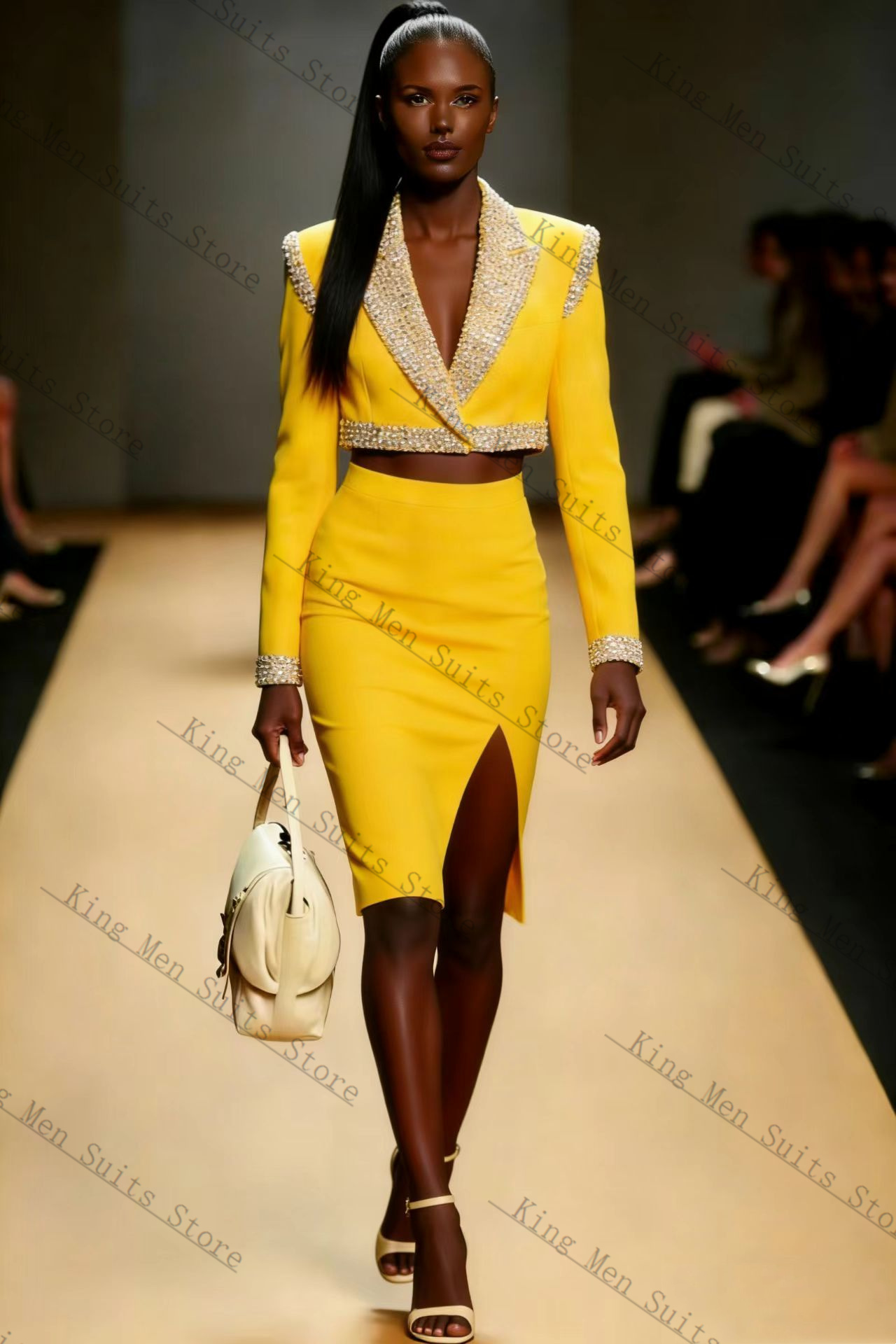 Yellow Crystals Women Suit Ski - Women'S Formal Wear For A Wedding Guest recensie en prijs