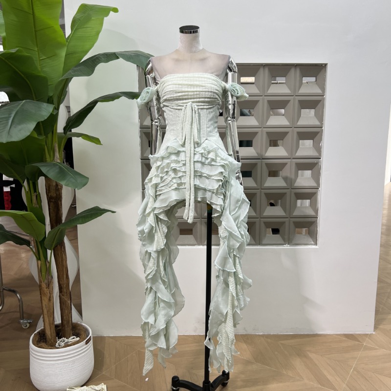 KBQ Solid Spliced Tassel Irreg - Women Formal Wear For Summer recensie en prijs