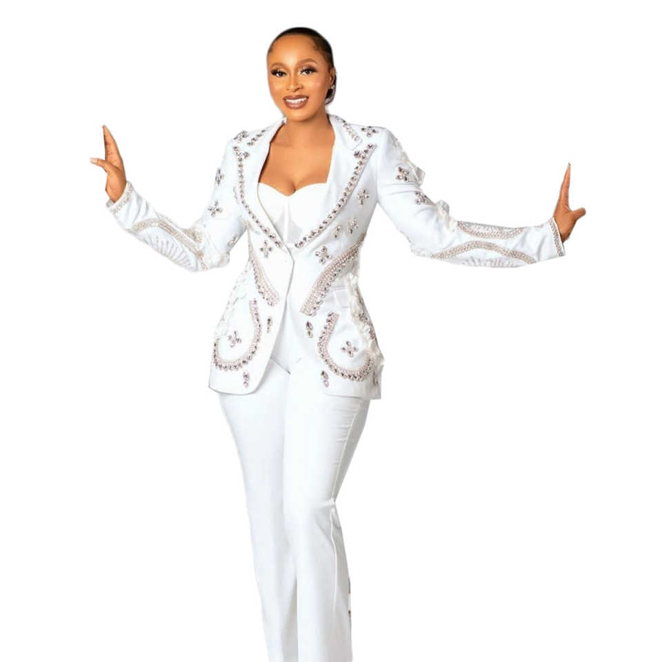 Luxury Women Pants Suits 2 Pcs - Women'S Formal Wear For A Wedding Guest recensie en prijs