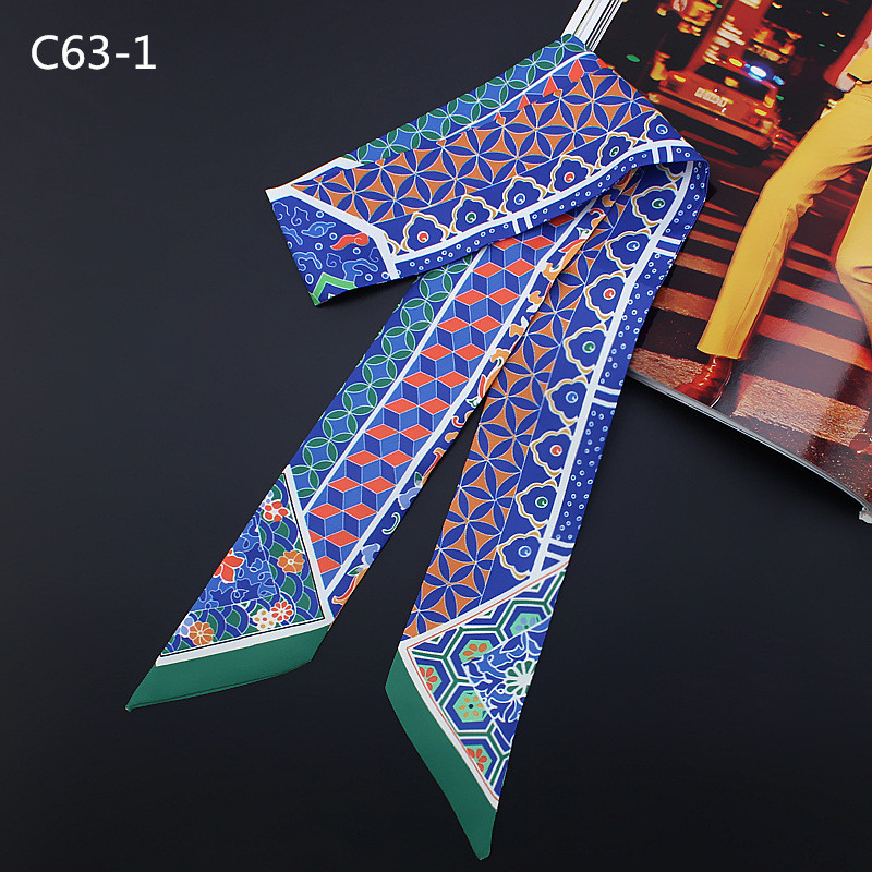 New Geometric Floral Print Sil - Scarf Silk Neck recensie en prijs