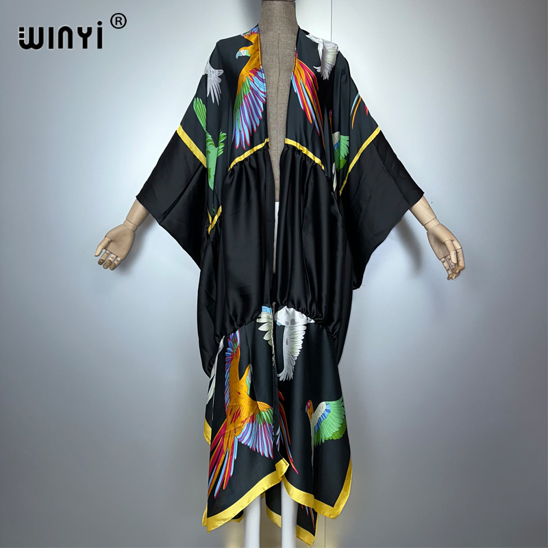WINYI print boho kimono maxi b - Young Women'S Formal Wear recensie en prijs