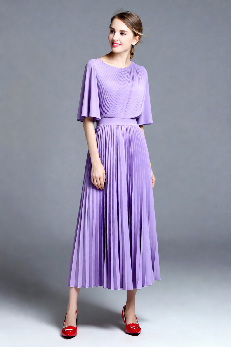 Women's Lilac Cape Sleeve Plea - Women'S Formal Wear For A Wedding Guest recensie en prijs