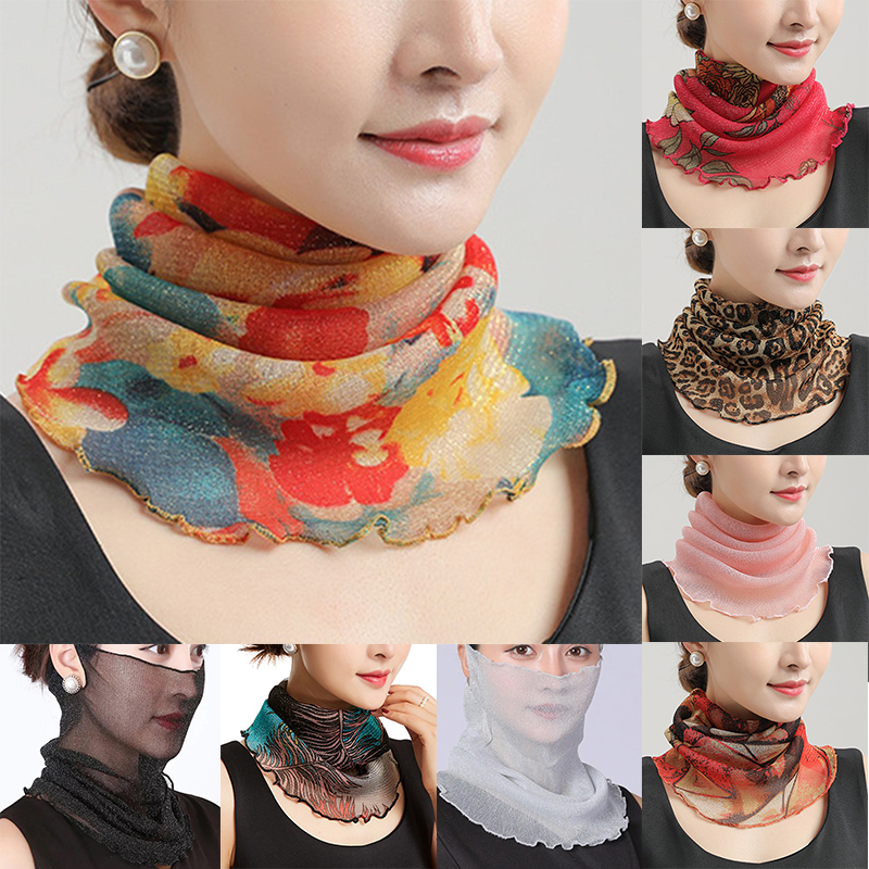 Spring Summer Chiffon Neck Col - Scarf Silk Neck recensie en prijs