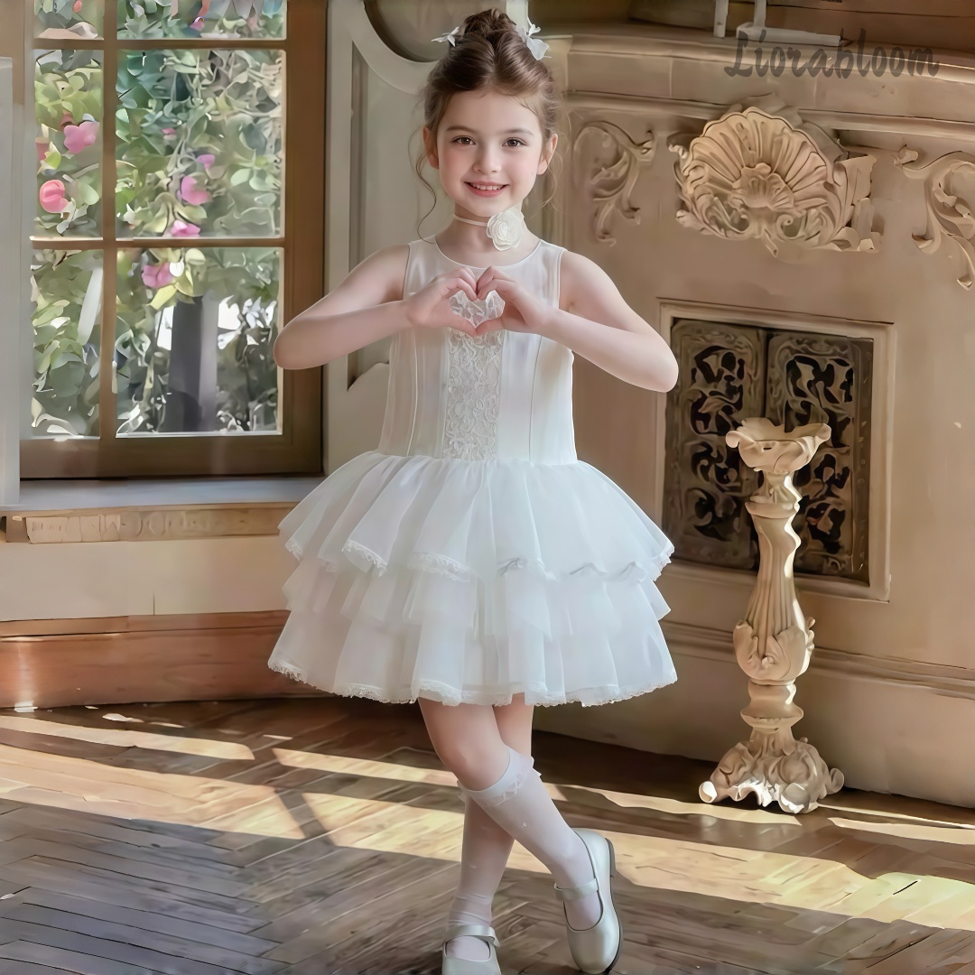Girls' White Embroidered Forma - Women'S Formal Wear Wedding recensie en prijs