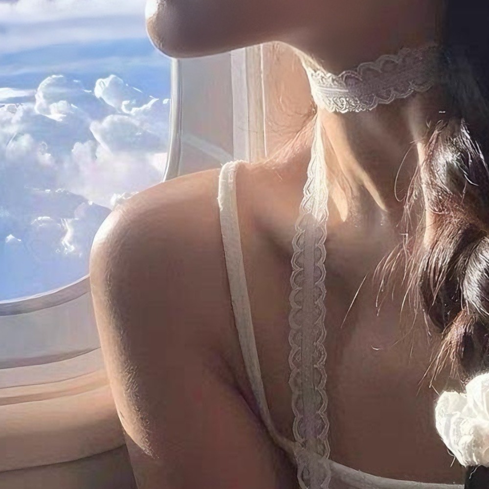 Elegant White Lace Long Scarf  - Scarf Silk Neck recensie en prijs