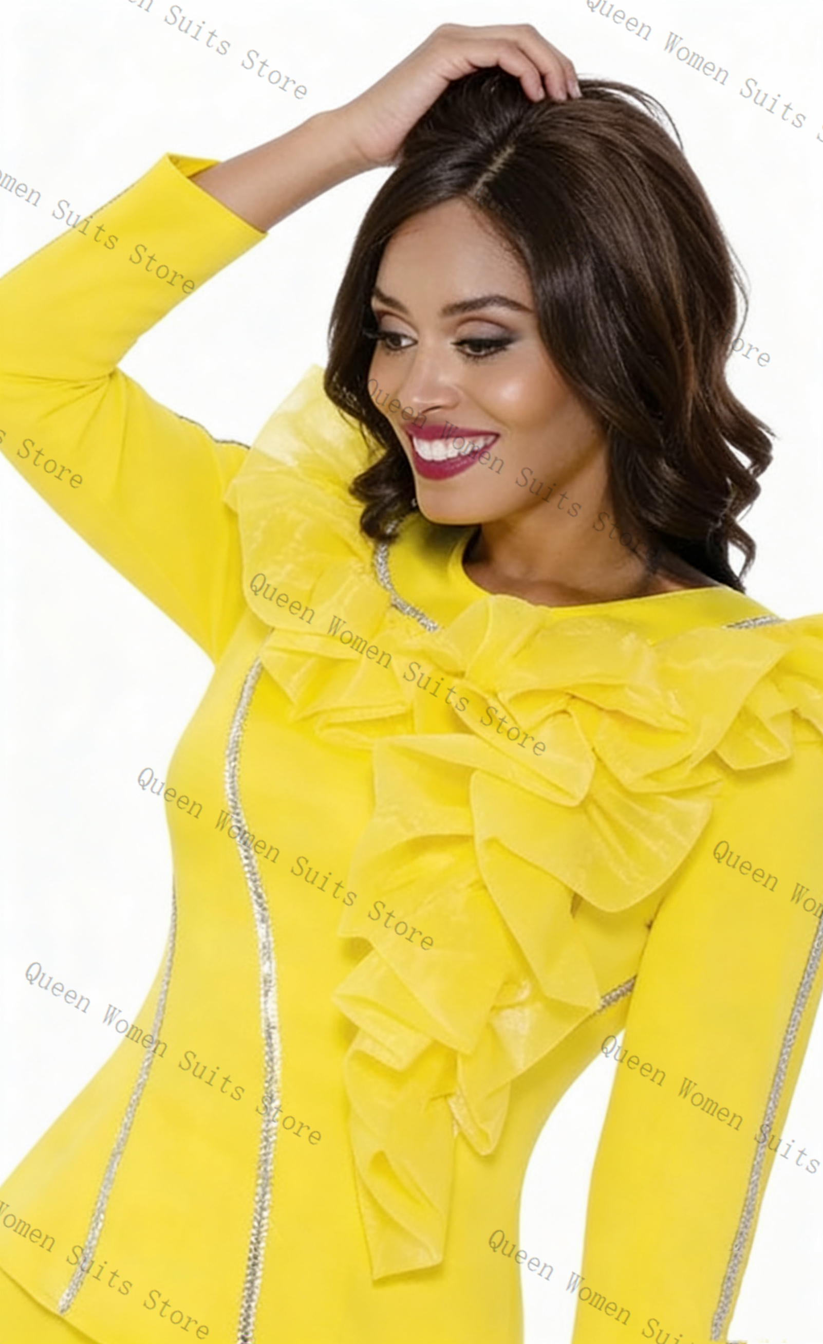 Crystals Yellow Women Suit Ski - Women'S Formal Wear For A Wedding Guest recensie en prijs