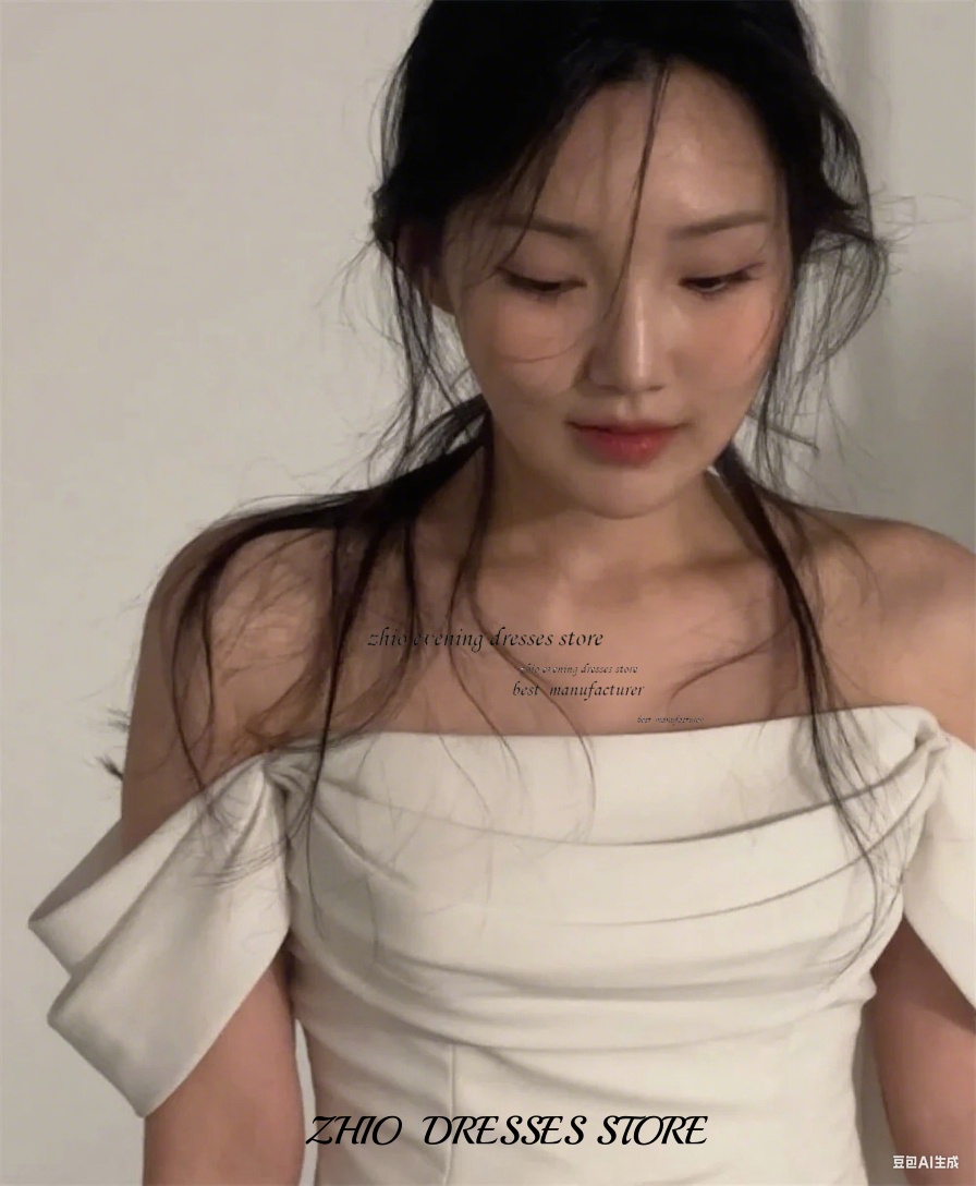 ZHIO Custom Asymmetric Draped  - Women Formal Wear Photoshoot recensie en prijs