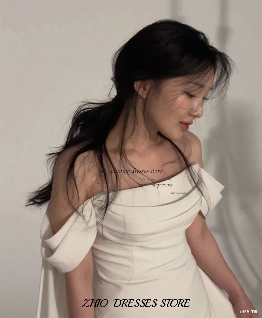 ZHIO Custom Asymmetric Draped  - Women Formal Wear Photoshoot recensie en prijs