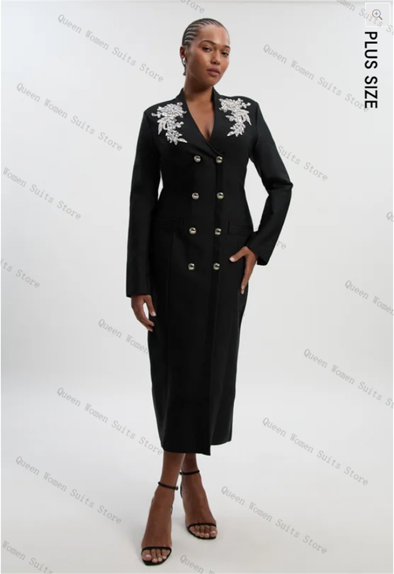 Black Cotton Women Suit 1 Piec - Women'S Formal Wear For A Wedding Guest recensie en prijs