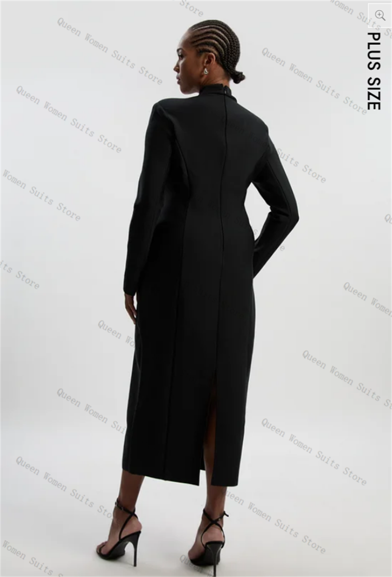 Black Cotton Women Suit 1 Piec - Women'S Formal Wear For A Wedding Guest recensie en prijs