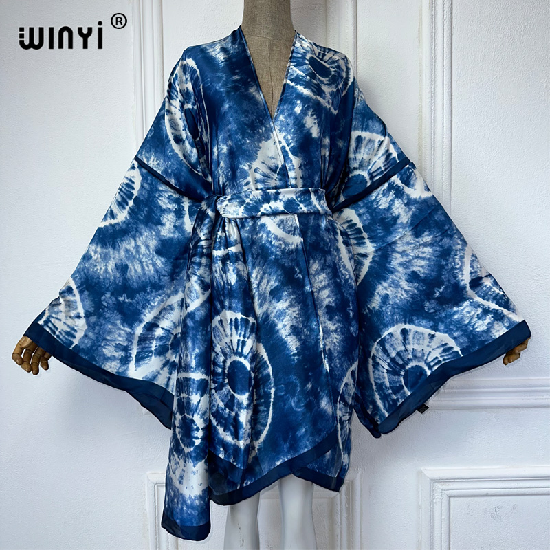 WINYI print kimono with belt a - Young Women'S Formal Wear recensie en prijs