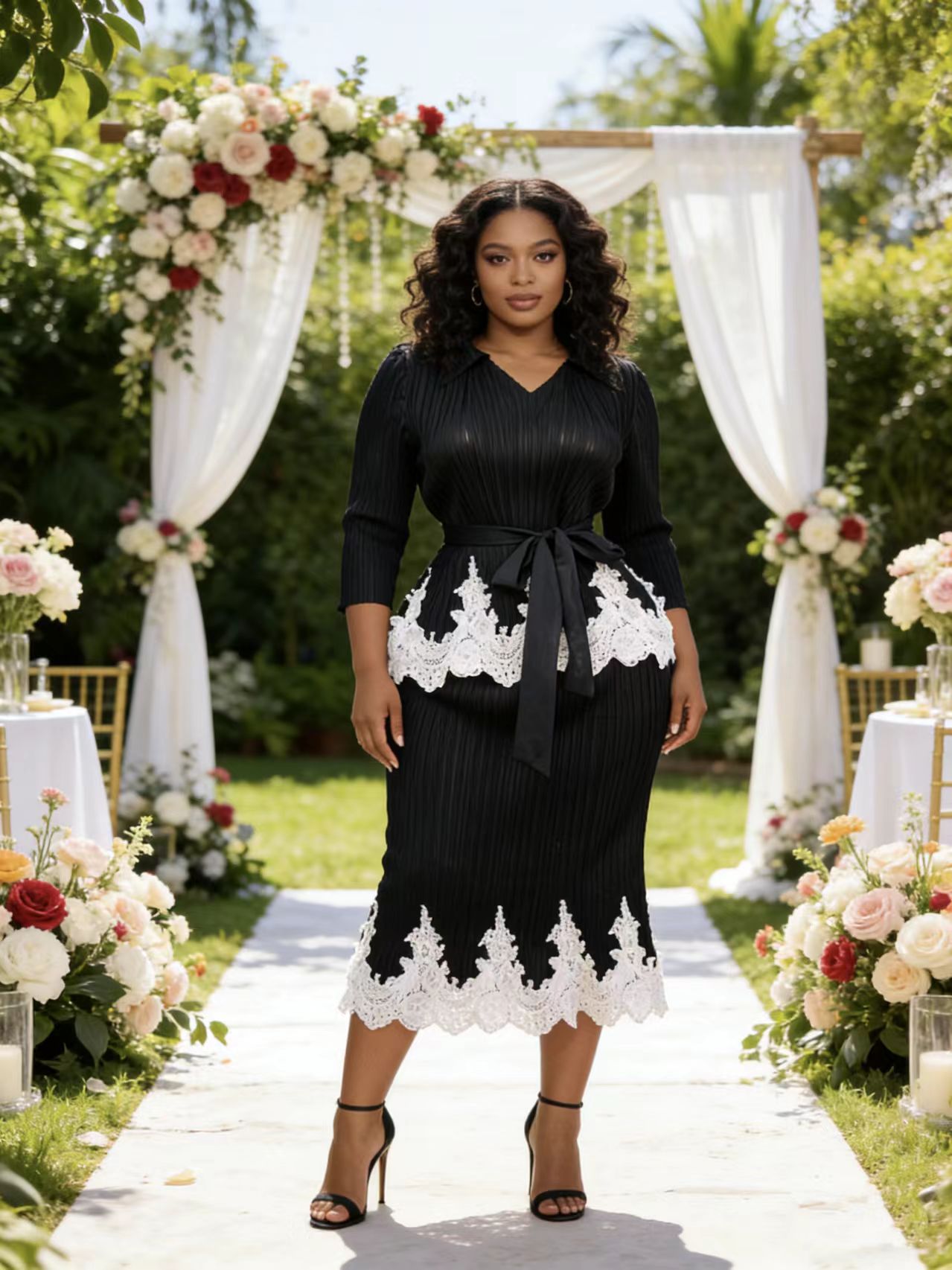 Miyaki Dress Plus-Size Two-Pie - Women'S Formal Wear Wedding recensie en prijs