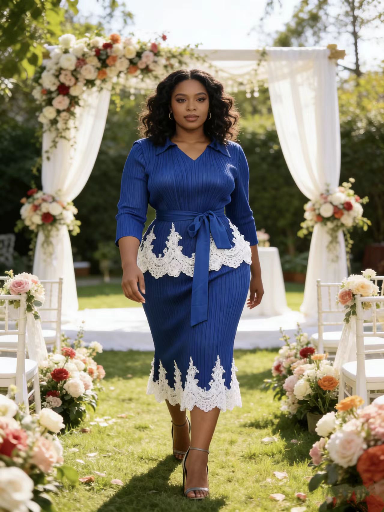 Miyaki Dress Plus-Size Two-Pie - Women'S Formal Wear Wedding recensie en prijs