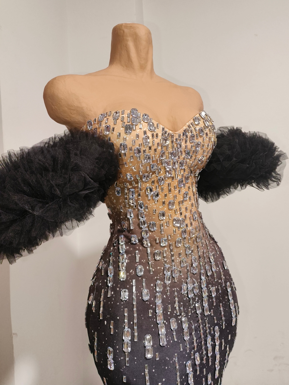Sparkly Rhinestones Tube Floor - Women Formal Wear Photoshoot recensie en prijs