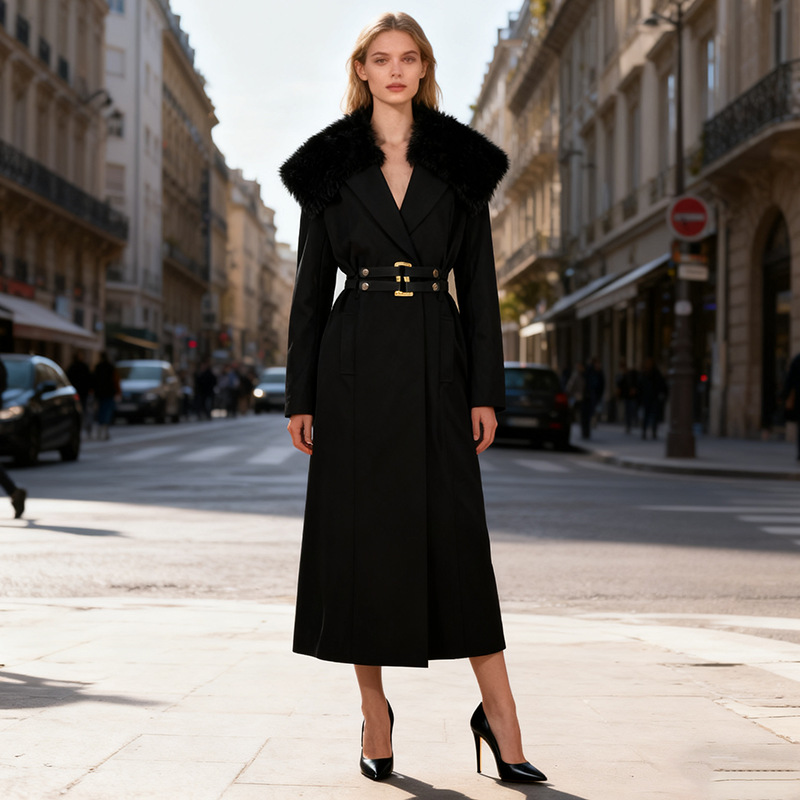 Fur Women Coat Windbreaker Bel - Women'S Formal Wear For A Wedding Guest recensie en prijs